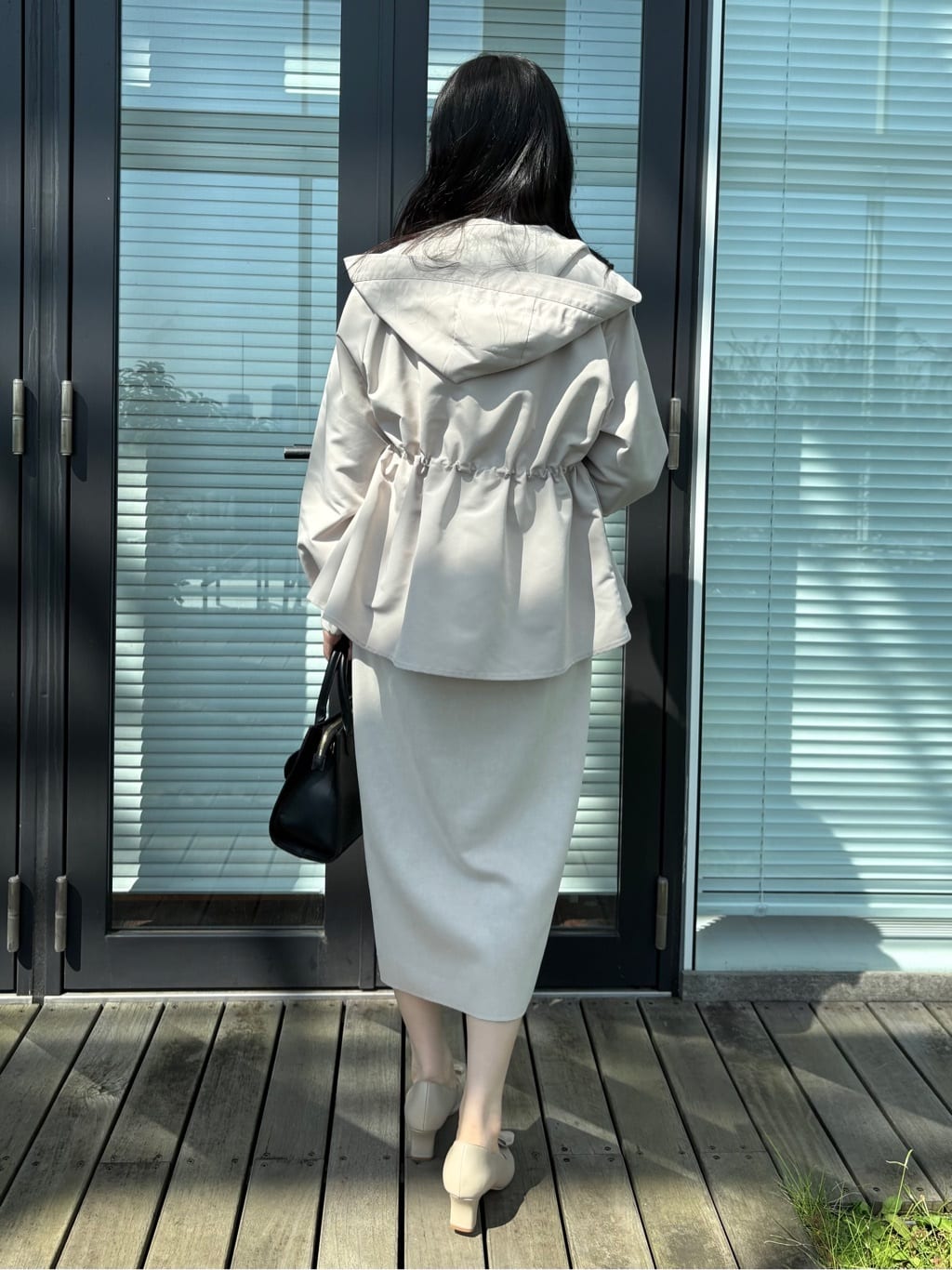 AOIさんの「Couture brooch｜【多機能・フェミニン】パール調リブニット」を使ったコーディネート