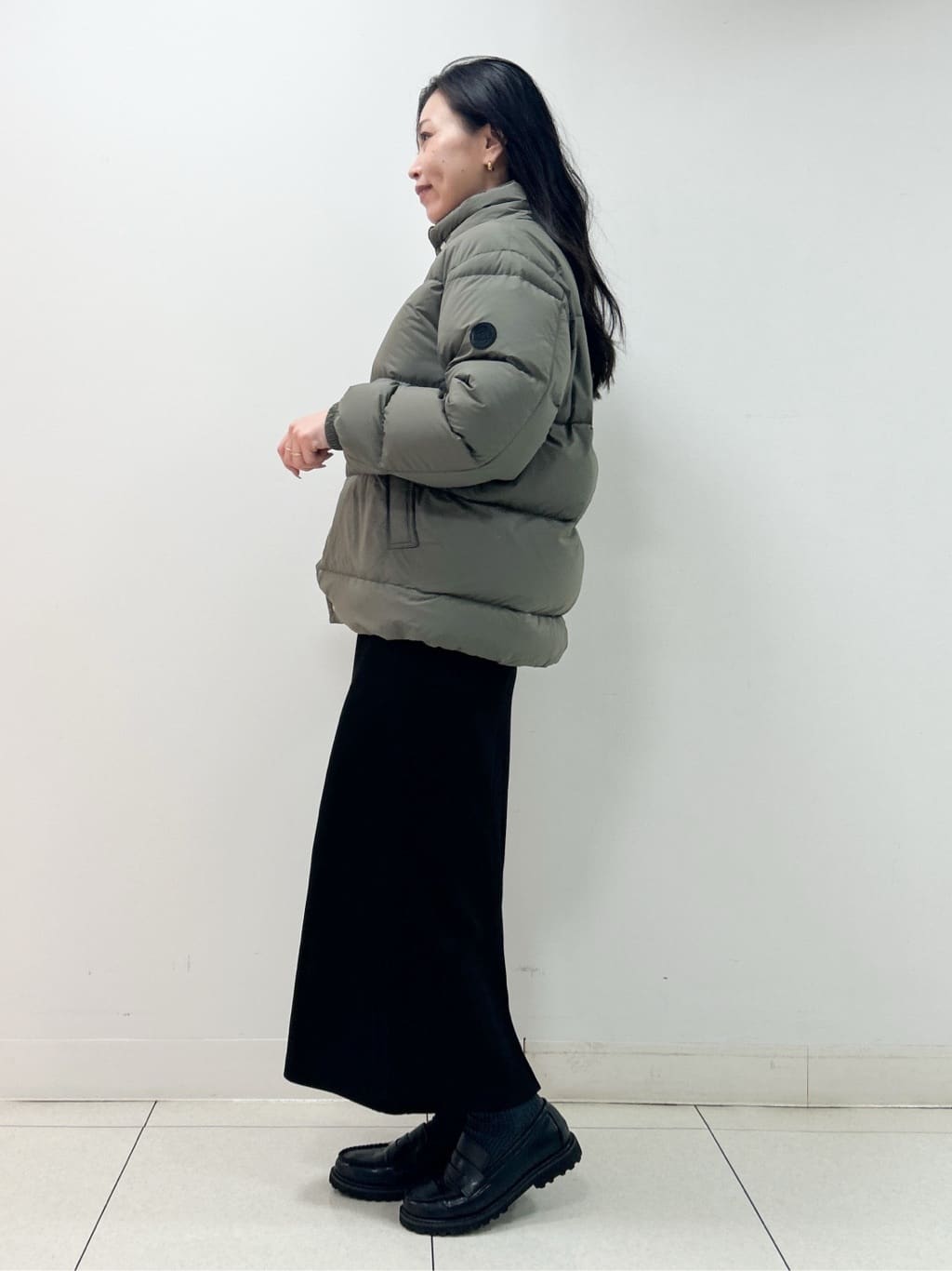 Kaiさんの「Dessin｜【洗える】クルーネックワイドニット」を使ったコーディネート