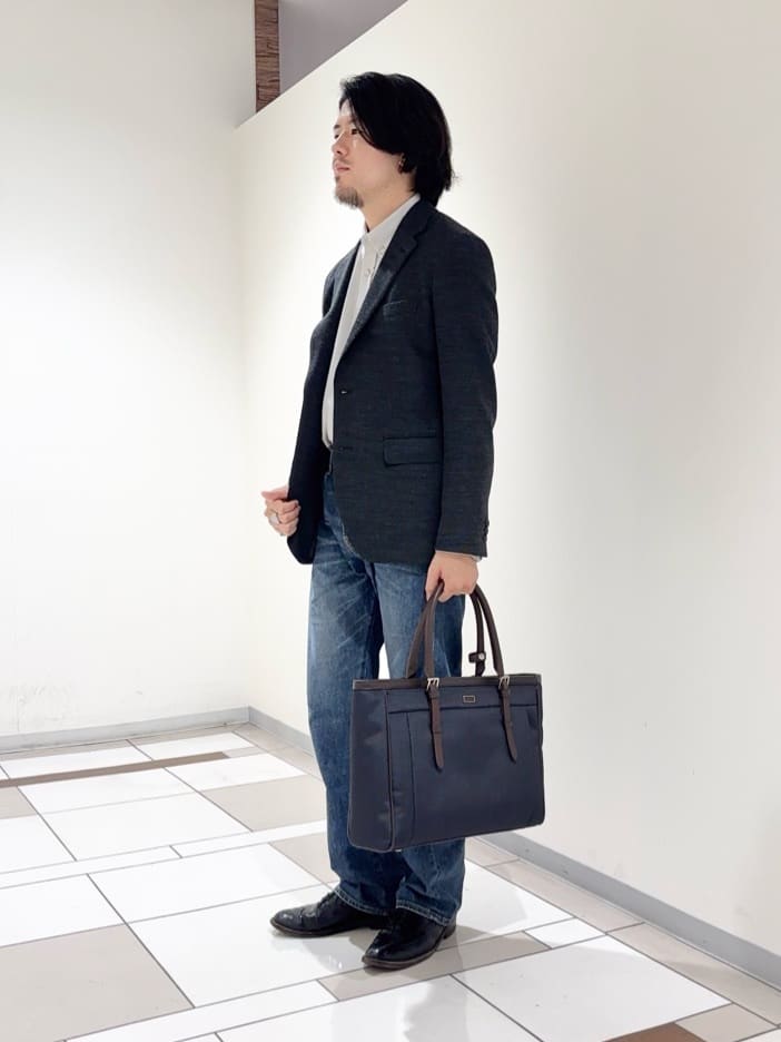 及川さんの「TAKEO KIKUCHI｜【Sサイズ～】ラッセルメッシュ ジャケット」を使ったコーディネート