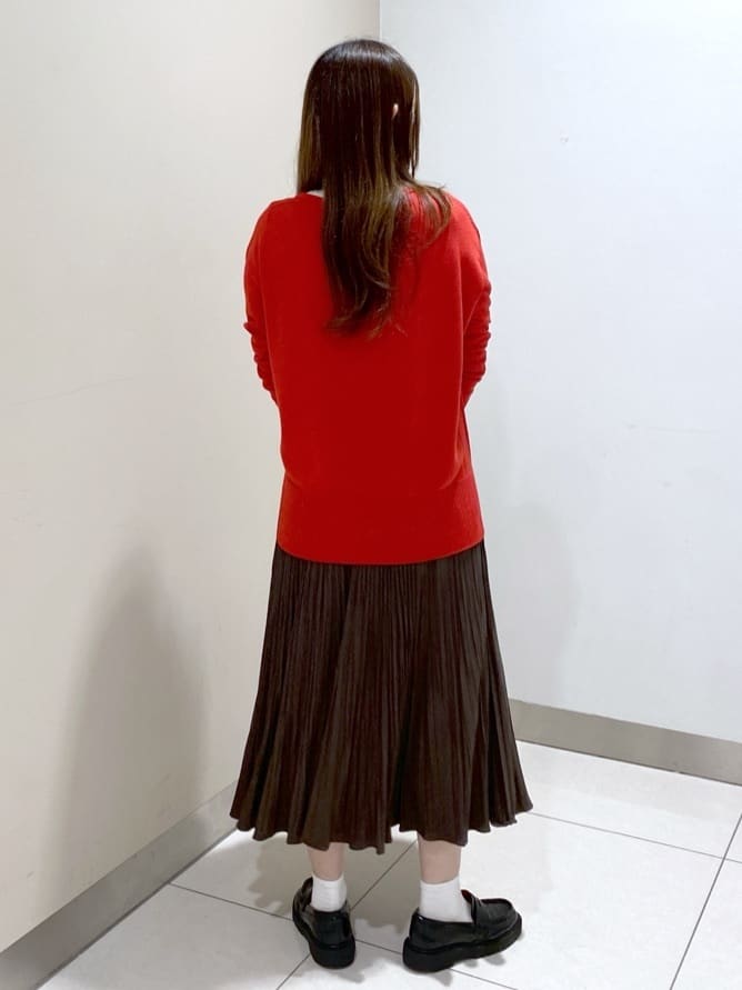 kanaさんの「UNTITLED｜【ハイネック/レイヤード/重ね着におすすめ】トリコットベロア シアーインナー」を使ったコーディネート