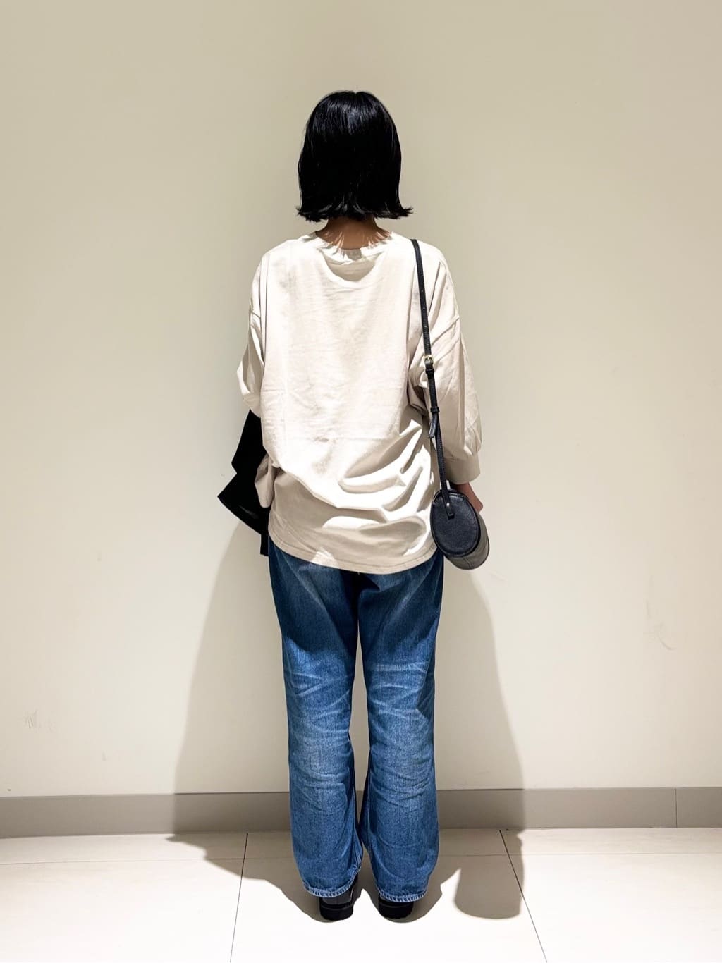 mayuさんの「Dessin｜【洗える】箔プリントロングTシャツ」を使ったコーディネート