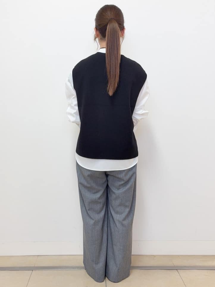 ハルさんの「Reflect｜【パンツにもスカートにも合わせやすい◎】ライティブルゾン」を使ったコーディネート