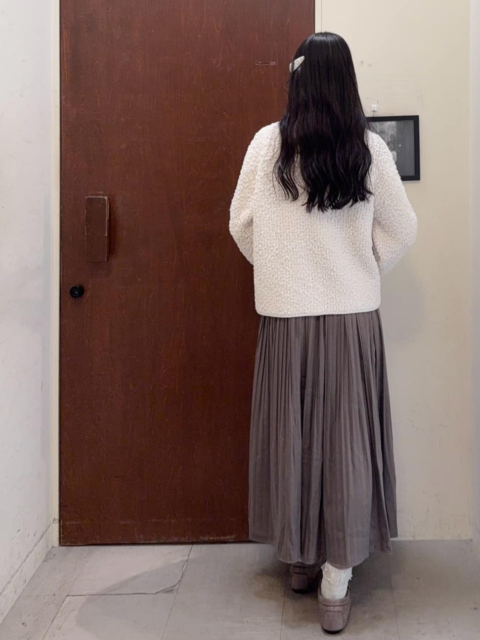 ふーちゃんさんの「SHOO･LA･RUE｜【高レビュー/2WAY】きれい見えで上品な ストライプファートートバッグ」を使ったコーディネート