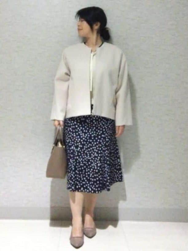 sakoさんの「Reflect｜【ゆったりシルエット】ジャージメルトンコクーンジャケット」を使ったコーディネート