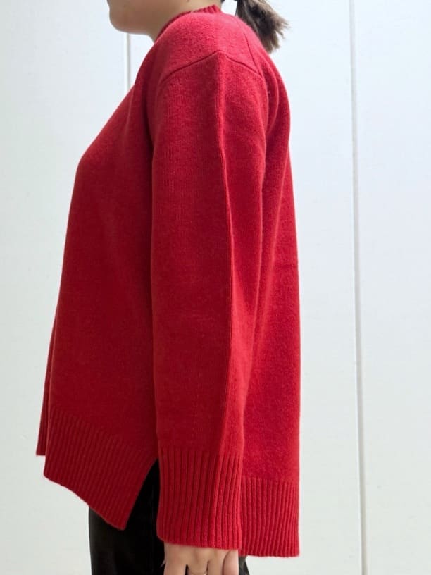 Rikoさんの「INDIVI｜【冬ニット人気NO．1！／カシミヤ混】ミドルゲージハイネックニット」を使ったコーディネート