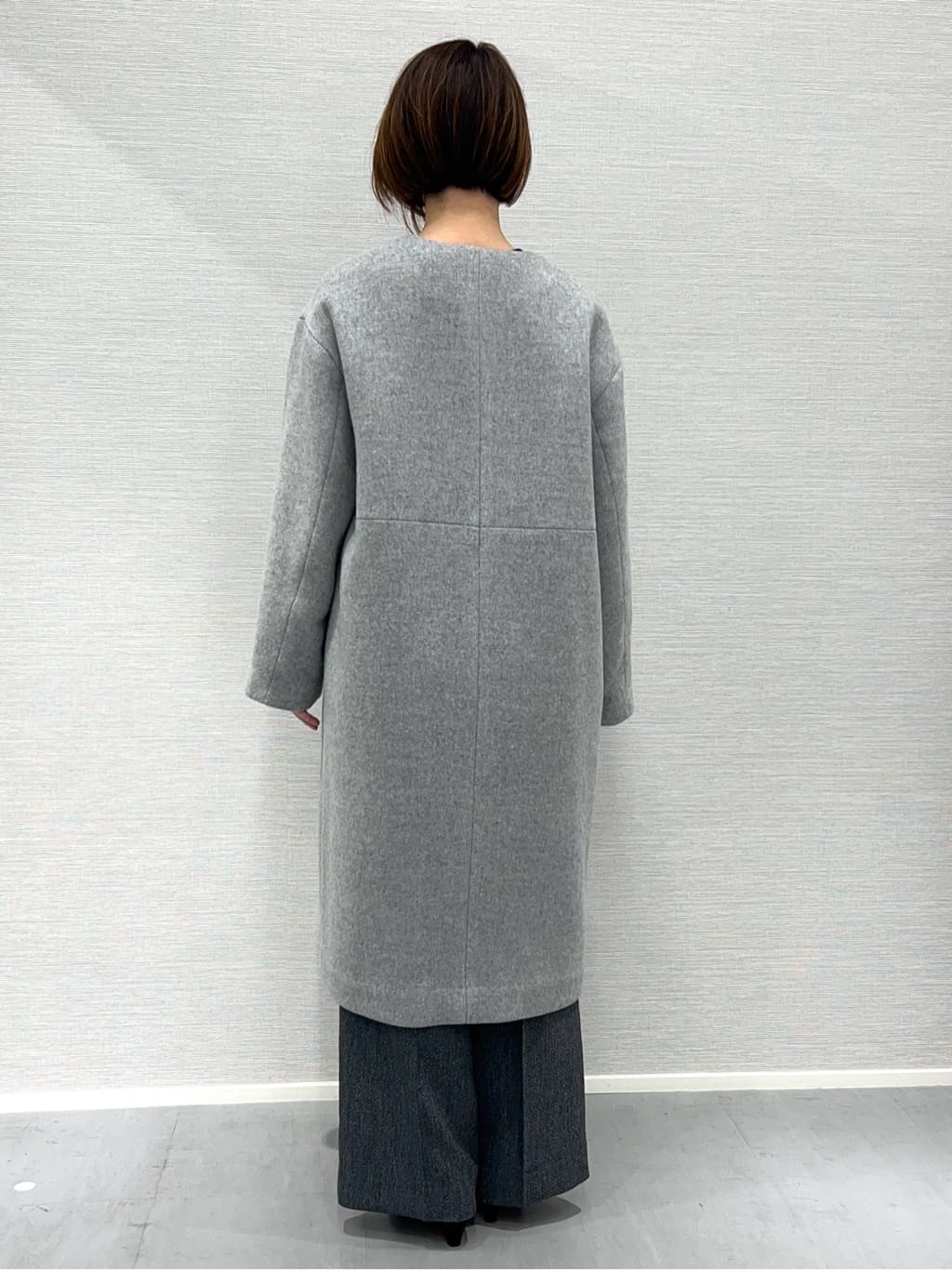 Shinakoさんの「UNTITLED｜【軽量／ウール混】ライトフォルム ロングコート」を使ったコーディネート