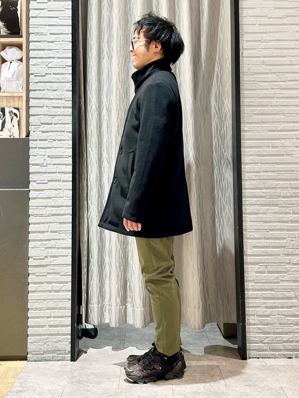 KENJI Iさんの「THE SHOP TK｜【心地良い、滑らかさ】レイヤード風ケーブル ニットソー 【洗濯機OK】」を使ったコーディネート