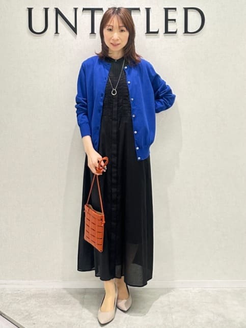 Miwaさんの「UNTITLED｜フープトップネックレス」を使ったコーディネート