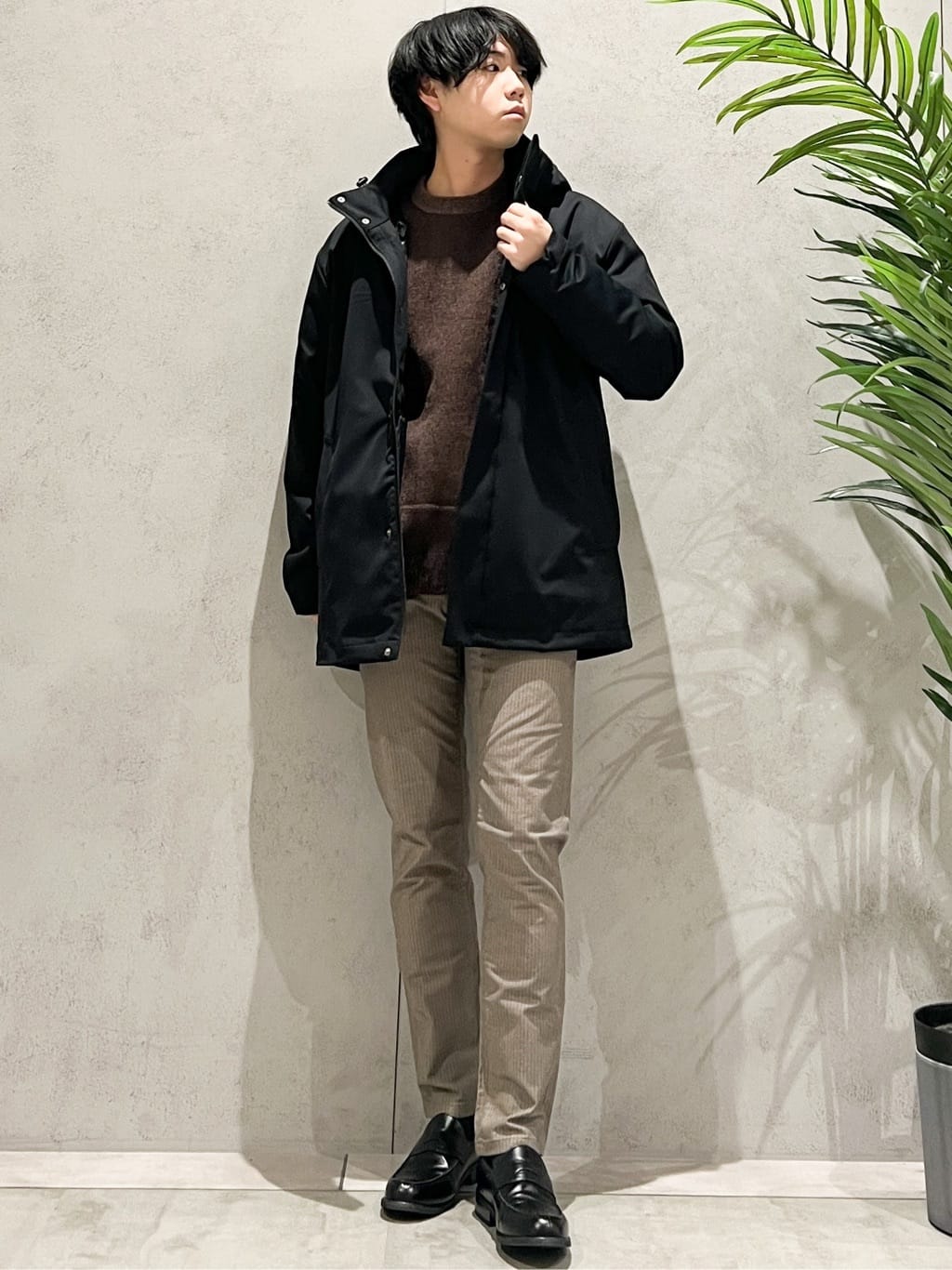 SHI-MAさんの「THE SHOP TK｜【3WAY】中綿ライナー付き カルゼコート　洗濯機OK/ON・OFF対応」を使ったコーディネート