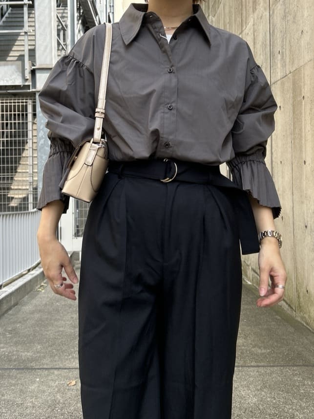 ga_riさんの「THE SHOP TK｜【汗染み防止】ノースリーブTシャツ【洗濯機OK/UVケア】」を使ったコーディネート