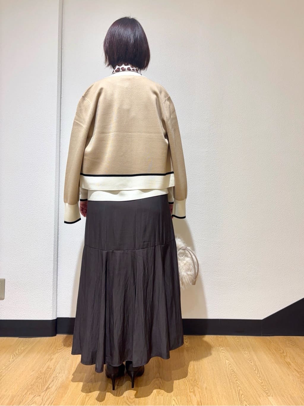 MIKIKOさんの「UNTITLED｜【アンサンブル可/洗える】ウールミラノリブニット」を使ったコーディネート