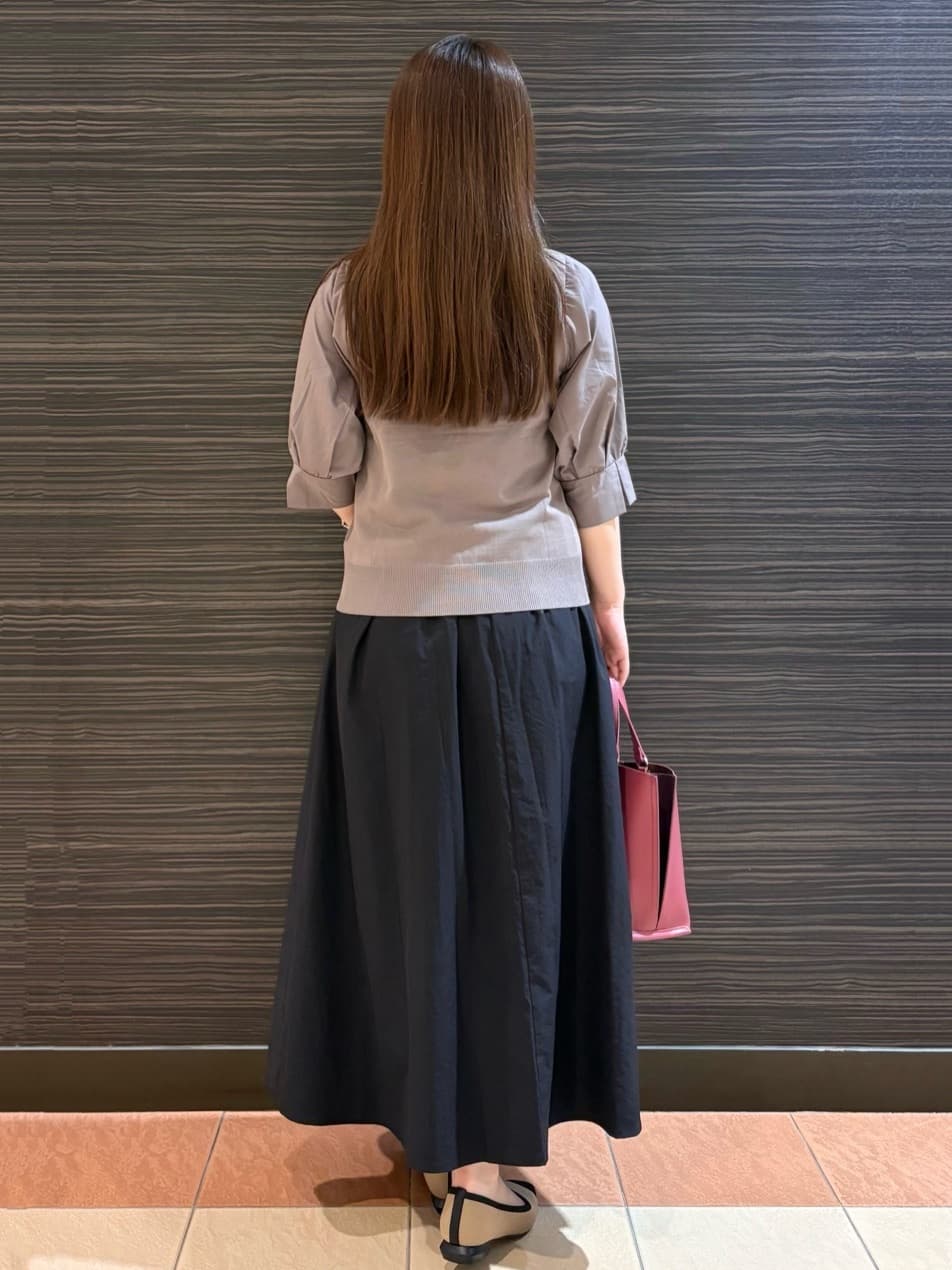 かなさんの「OPAQUE.CLIP｜【抗菌防臭加工】ニットフラットパンプス」を使ったコーディネート