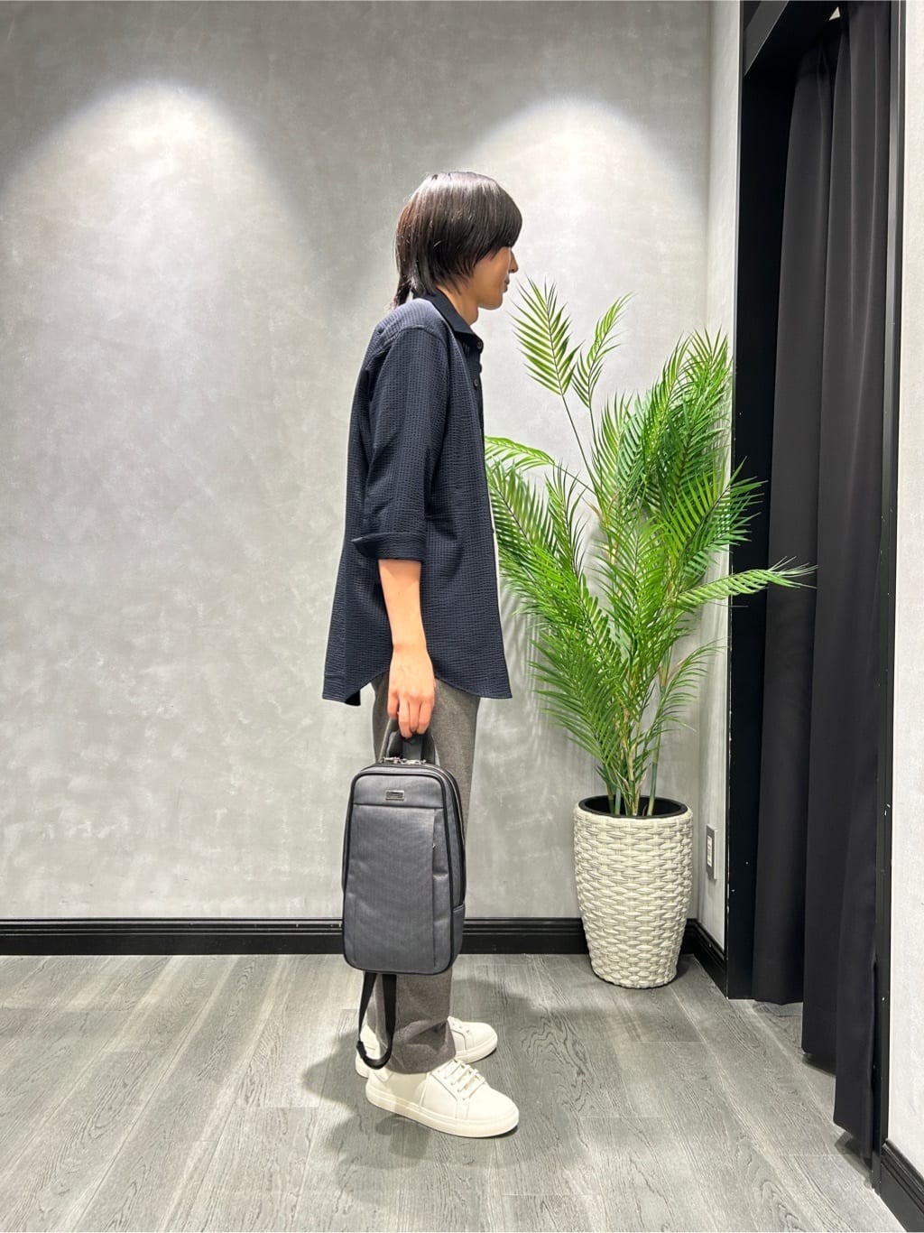 ruiさんの「TAKEO KIKUCHI｜フリコ ナローベルト」を使ったコーディネート