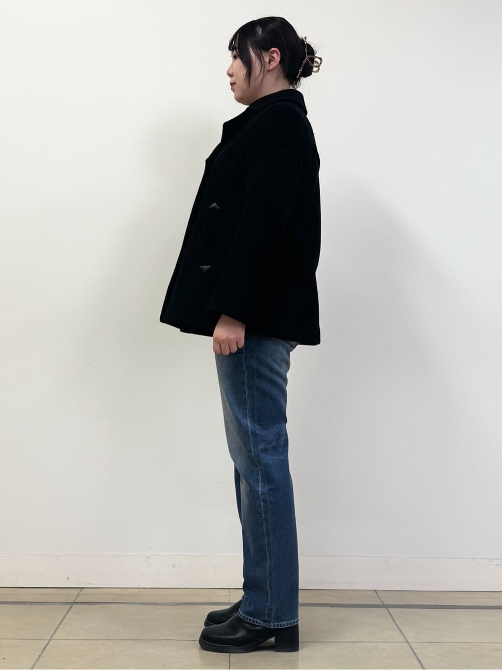 なかもとあきさんの「DRESSTERIOR｜【ウォッシャブル】テーパードコンフォートデニム」を使ったコーディネート