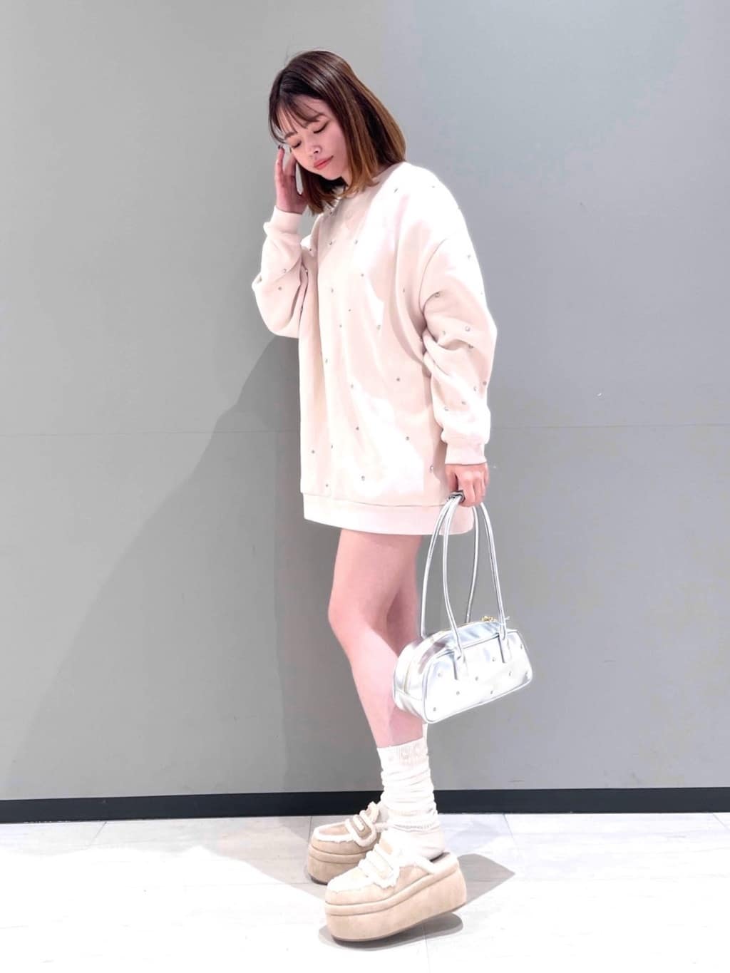 RISAさんの「ESPERANZA｜ふわもこボアサボ」を使ったコーディネート
