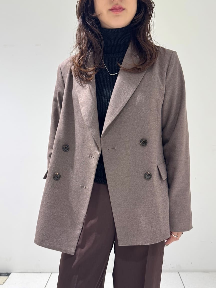 そんさんの「INDIVI｜Comfy SET UP｜イージーストレートワイドパンツ【セットアップ対応／通勤/カセット服】」を使ったコーディネート