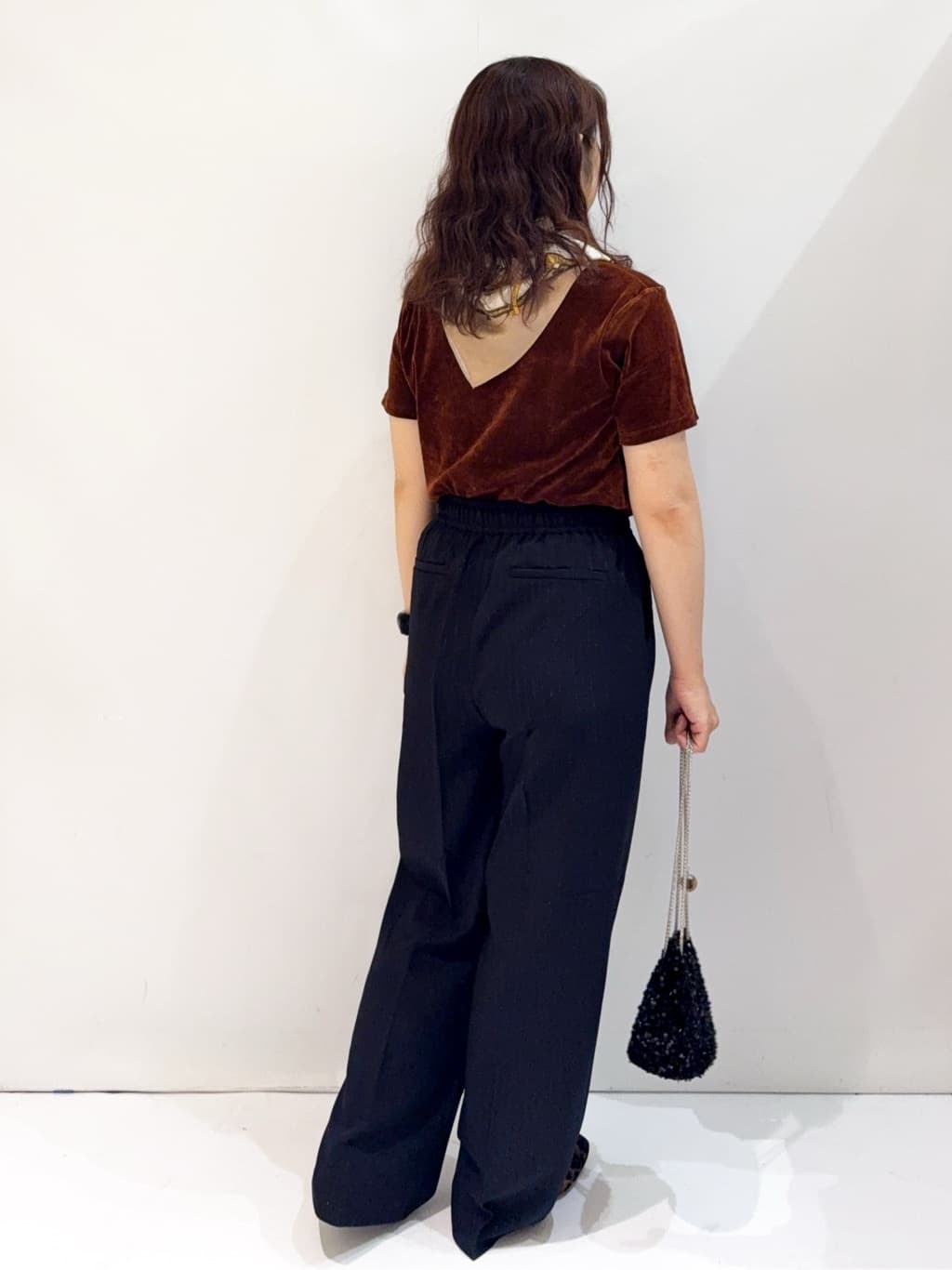 nakkoさんの「OPAQUE.CLIP｜フロッキーチュールTシャツ【洗濯機洗い可】」を使ったコーディネート