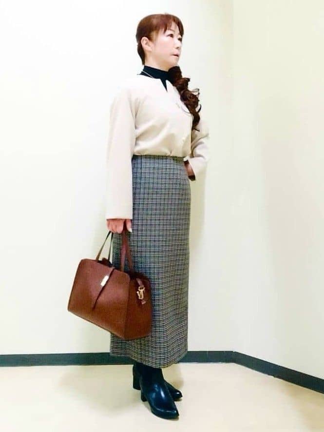花さんの「Reflect｜【レイヤードスタイル◎／セットアップ可】ラグランスリーブプルオーバー」を使ったコーディネート