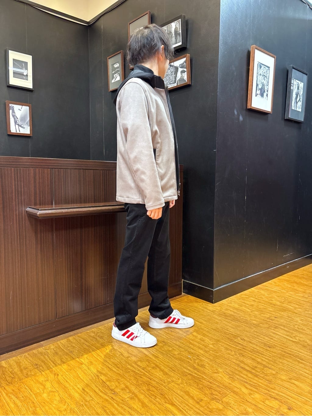 KEIさんの「TAKEO KIKUCHI｜【JUST ONE LAYER】ダウンファブリック ジップアップ フード ブルゾン」を使ったコーディネート