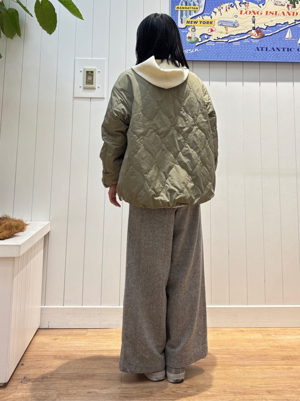 OKADAさんの「Dessin｜【2WAY】リバーシブルタフタボアアウター」を使ったコーディネート