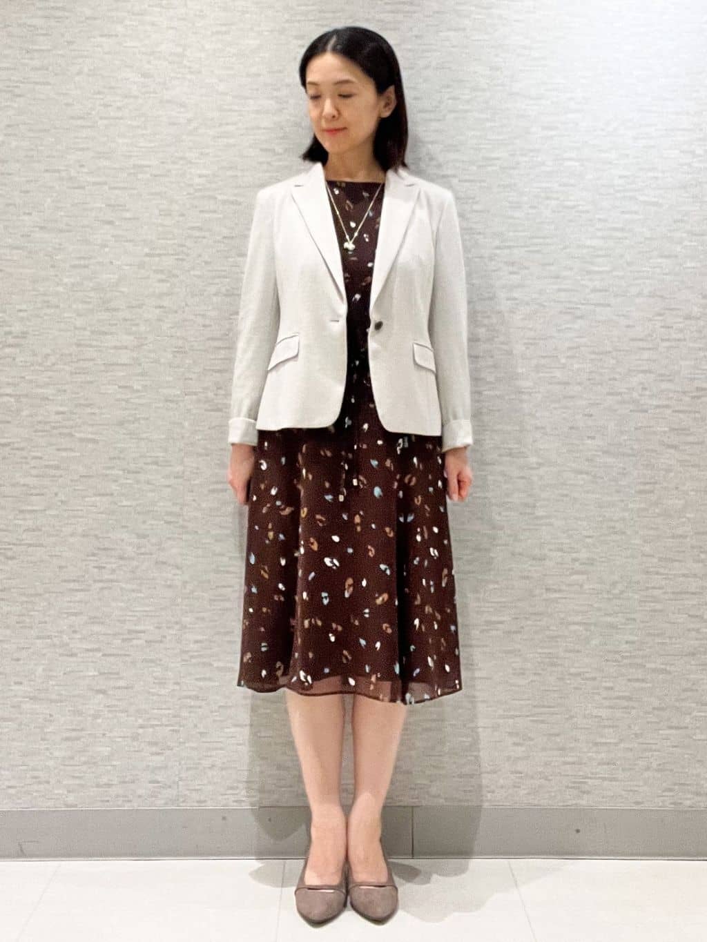 marikoさんの「Reflect｜【SS-4Lサイズ】匠ジャケット／ベーシックテーラード／WEB先行カラーあり」を使ったコーディネート