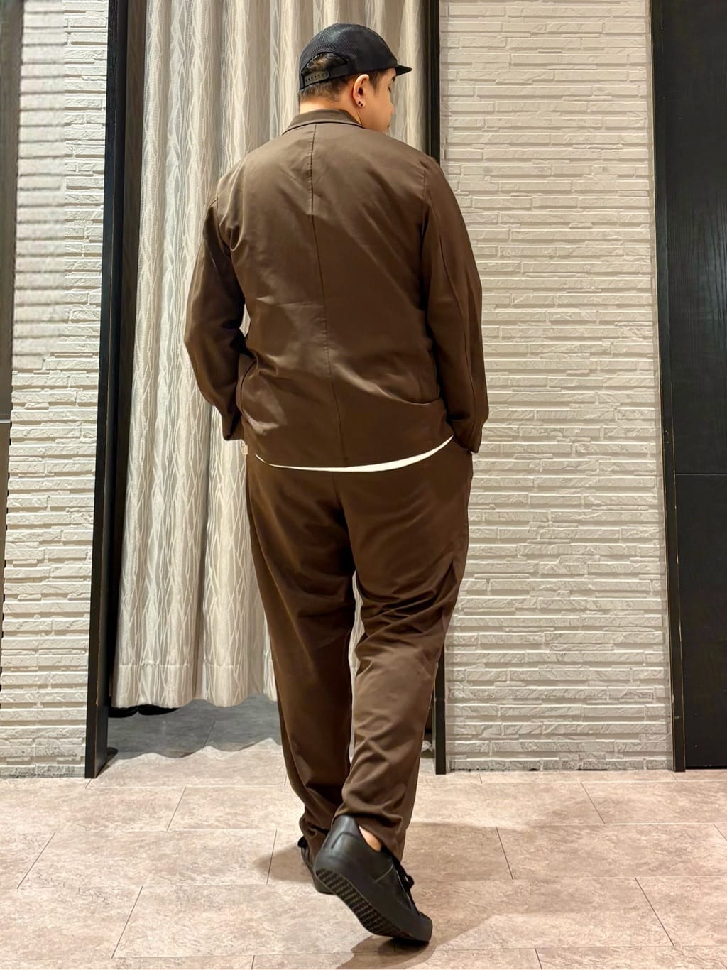 Pーyamaさんの「THE SHOP TK｜スムースファイバーリラックスジャケット 【セットアップ可／UVカット／イージーケア／洗濯機OK】」を使ったコーディネート