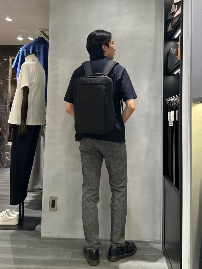 kotonaさんの「TAKEO KIKUCHI｜【抗菌防臭】COOL DOTS（R）ドビープリント パンツ」を使ったコーディネート