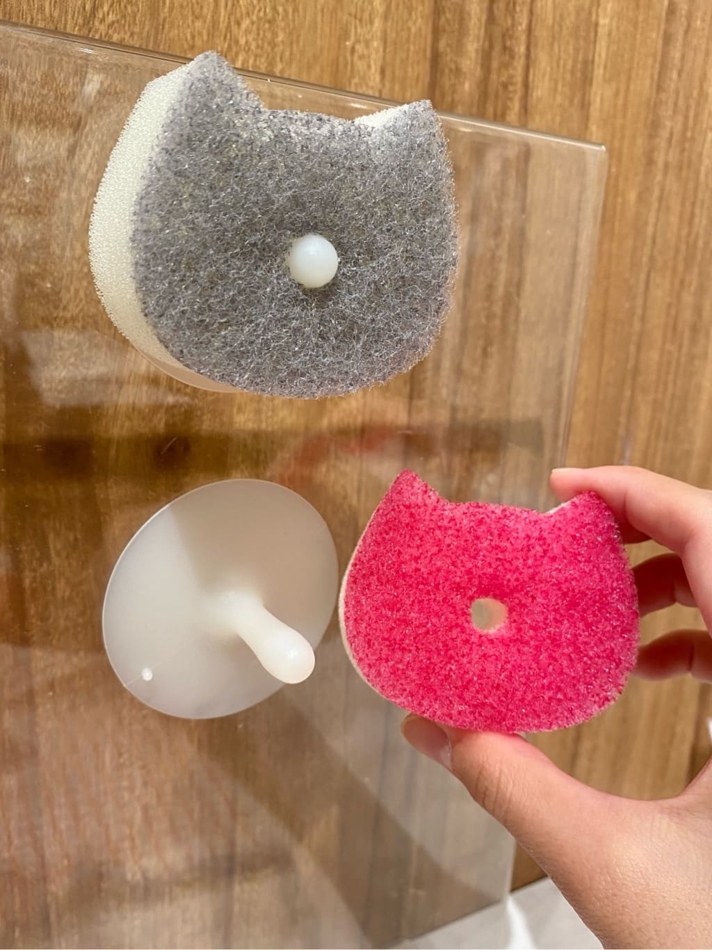 みなもさんの「212 KITCHEN STORE｜洗面スポンジ POCO吸盤付き GY」を使ったコーディネート