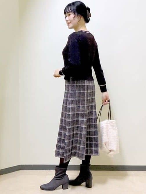 beni_gingerさんの「Reflect｜【ライトアウター／気軽な羽織に◎】オフボディカーディガン」を使ったコーディネート