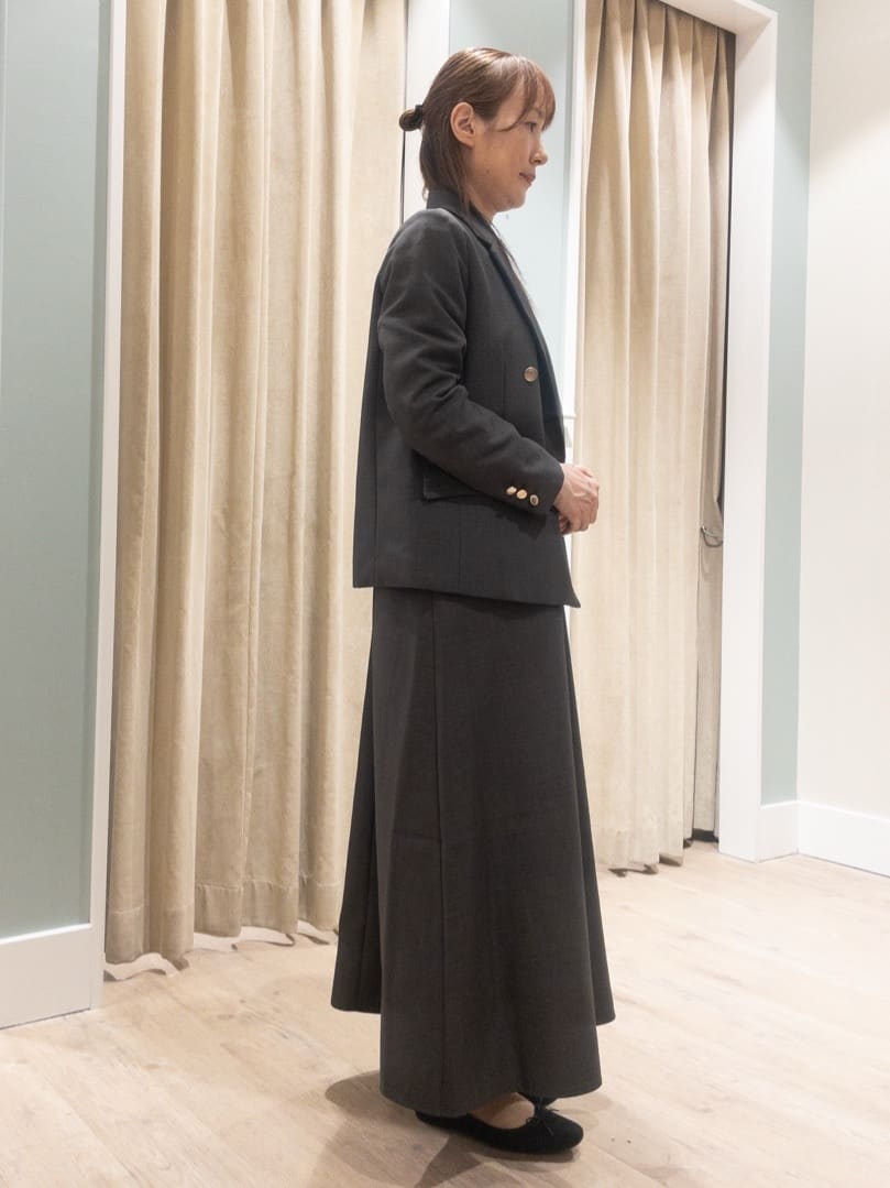 おみつさんの「grove｜【カセット服】ダブルブレストテーラードジャケット」を使ったコーディネート