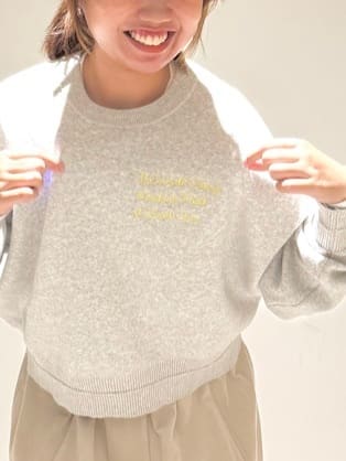 Liriさんの「Dessin｜【選べる首元デザイン/洗える】クルーネックロングTシャツ」を使ったコーディネート