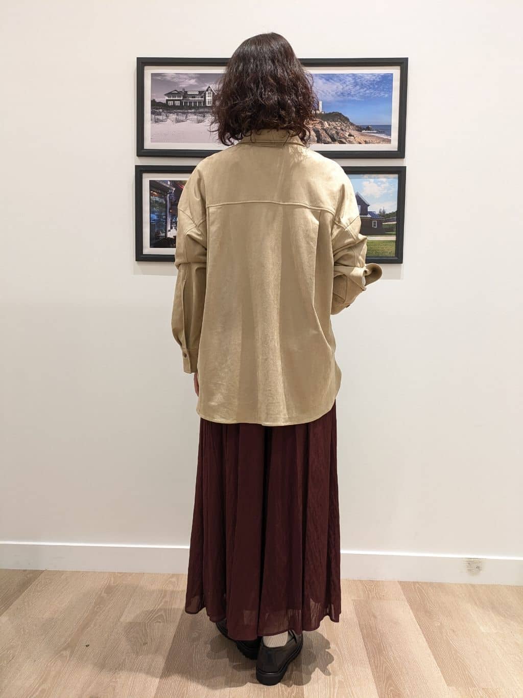 Ao さんの「Dessin｜【360度可愛い・洗える】バックヘンリーカットソー」を使ったコーディネート