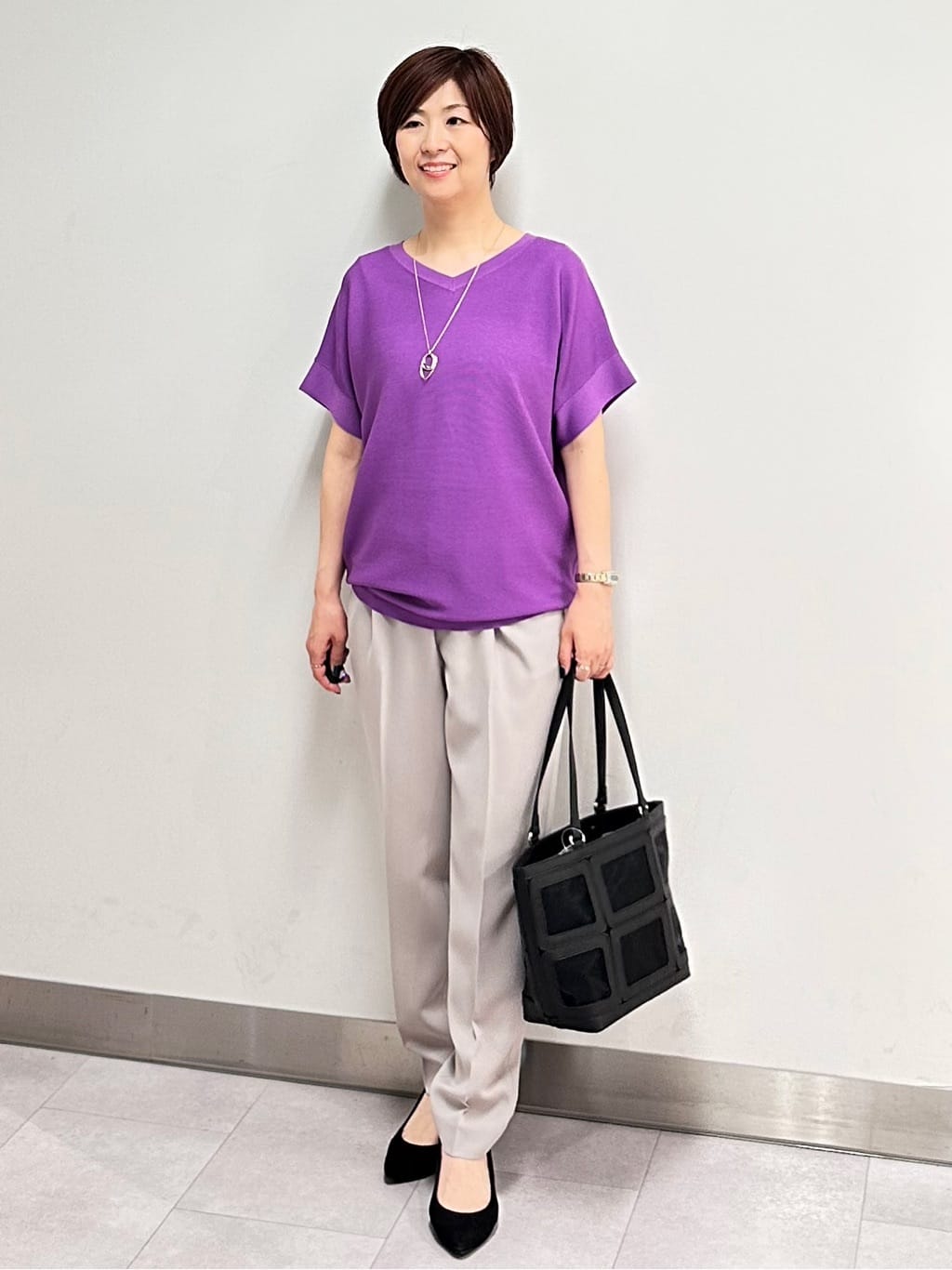 みなこさんの「UNTITLED｜【追加8／名品】2WAYポケットボストンバッグ」を使ったコーディネート