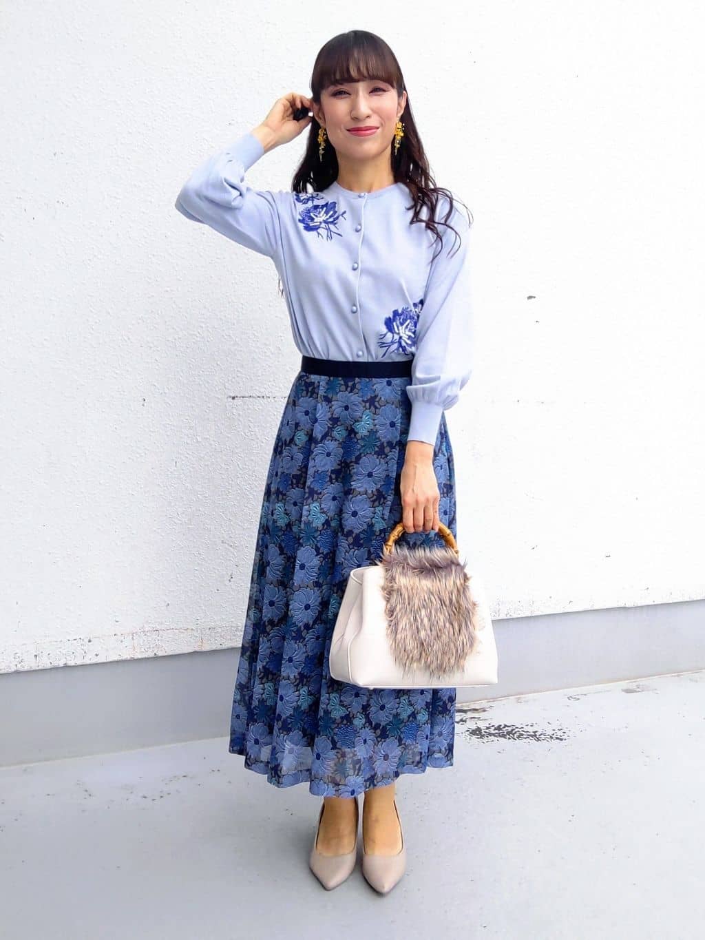 keinaさんの「SunaUna｜【SS～Lサイズ展開/手刺繍】クラフトカーディガン」を使ったコーディネート