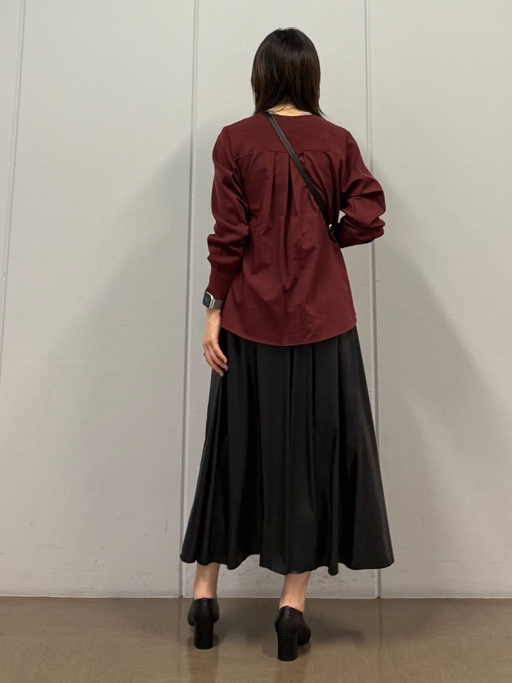 mizukiさんの「INDIVI｜【洗える／選べる8色】トーンアップニット」を使ったコーディネート