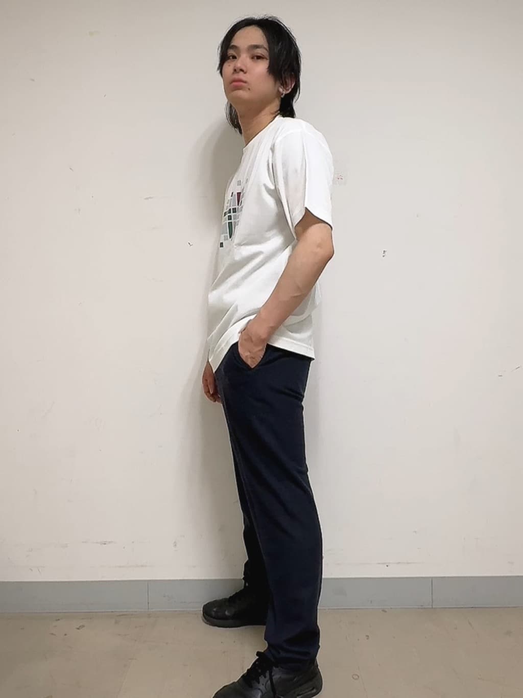 溝端佑太朗さんの「TAKEO KIKUCHI｜【Sサイズ～】ラッセルメッシュ パンツ」を使ったコーディネート