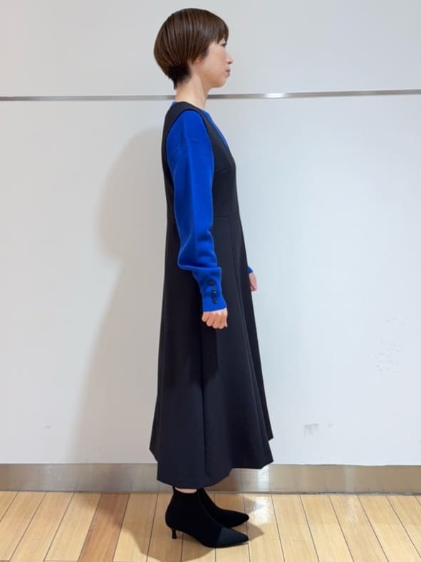 あやさんの「UNTITLED｜【アンサンブル可/洗える】ウールミラノリブニット」を使ったコーディネート