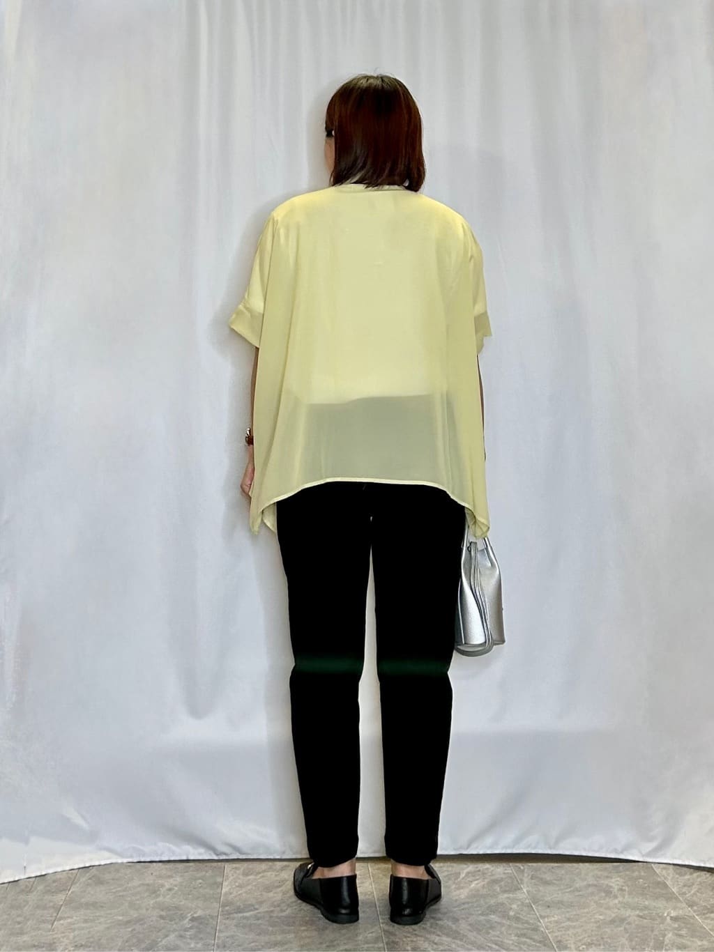ネリさんの「SHOO･LA･RUE｜【S-LL/ひんやり/UV】選べる6柄でそれぞれ欲しくなる プリントTシャツ」を使ったコーディネート