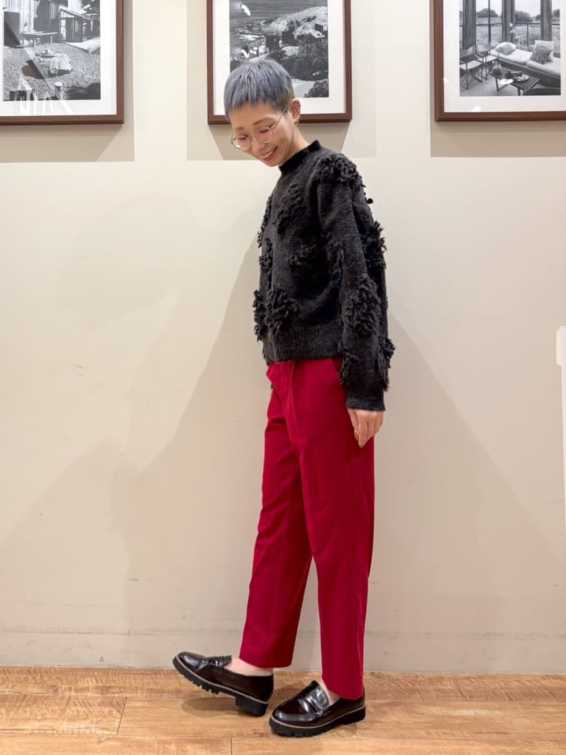 Ayumiさんの「SHOO･LA･RUE｜フェイクファーブルゾン」を使ったコーディネート