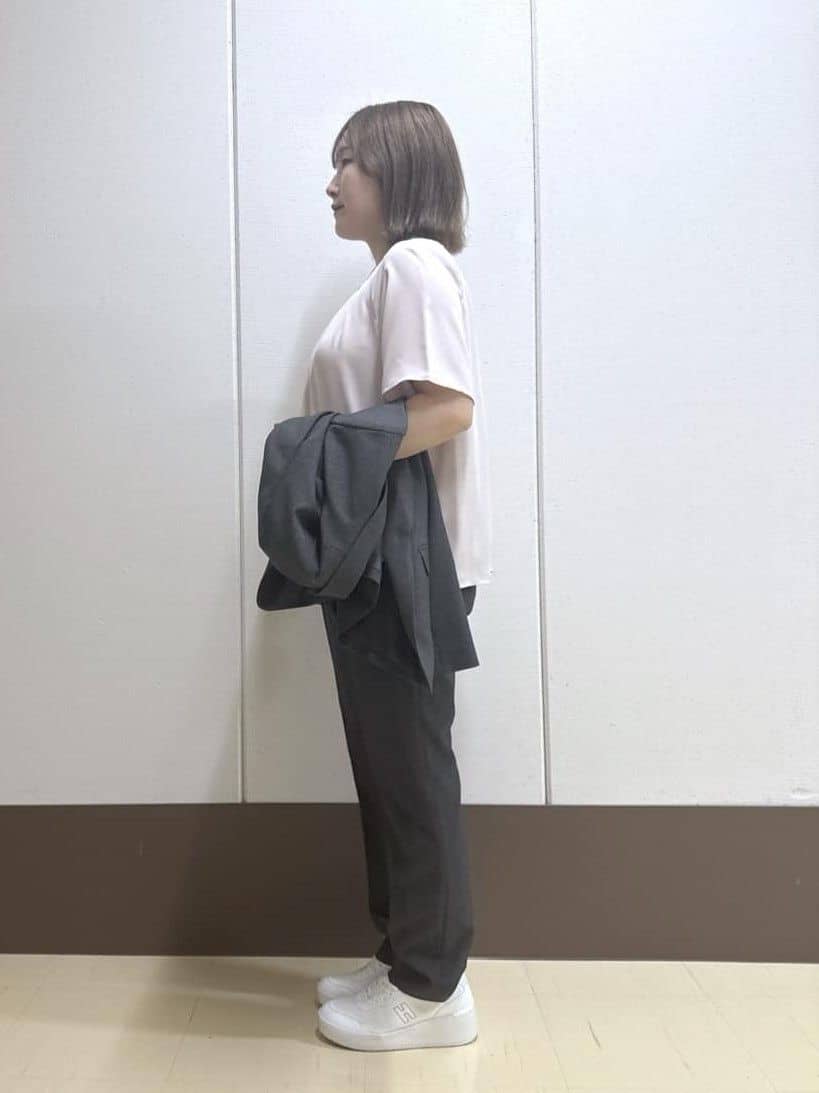 Rikoさんの「INDIVI｜【UVケア】タックブラウス」を使ったコーディネート
