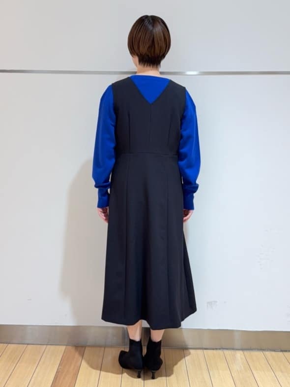 あやさんの「UNTITLED｜【アンサンブル可/洗える】ウールミラノリブニット」を使ったコーディネート