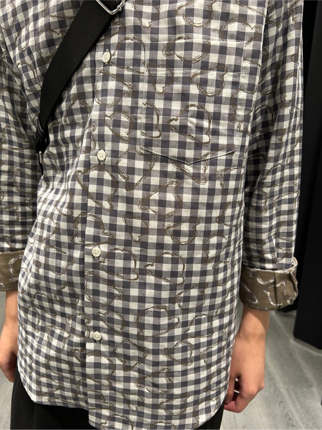 ruiさんの「TAKEO KIKUCHI｜チェックボーラーガーゼシャツ」を使ったコーディネート