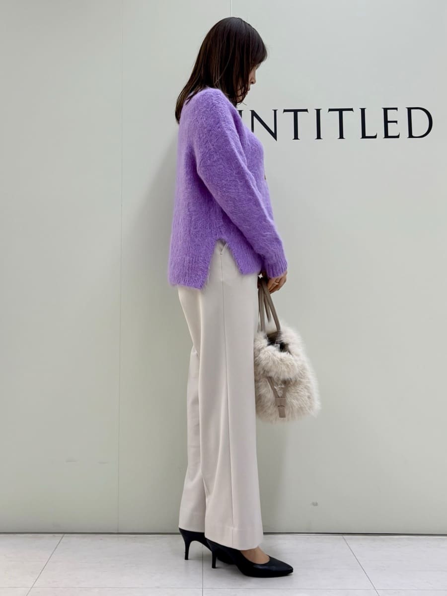 Sakaiさんの「UNTITLED｜【ゆったり】アルパカ混シャギーニット」を使ったコーディネート