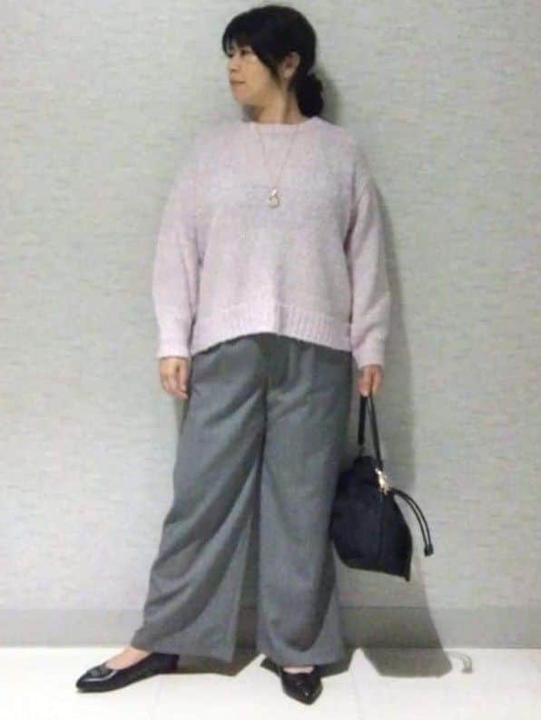 sakoさんの「Reflect｜【すっきりシルエット】ワイドクロップドパンツ」を使ったコーディネート