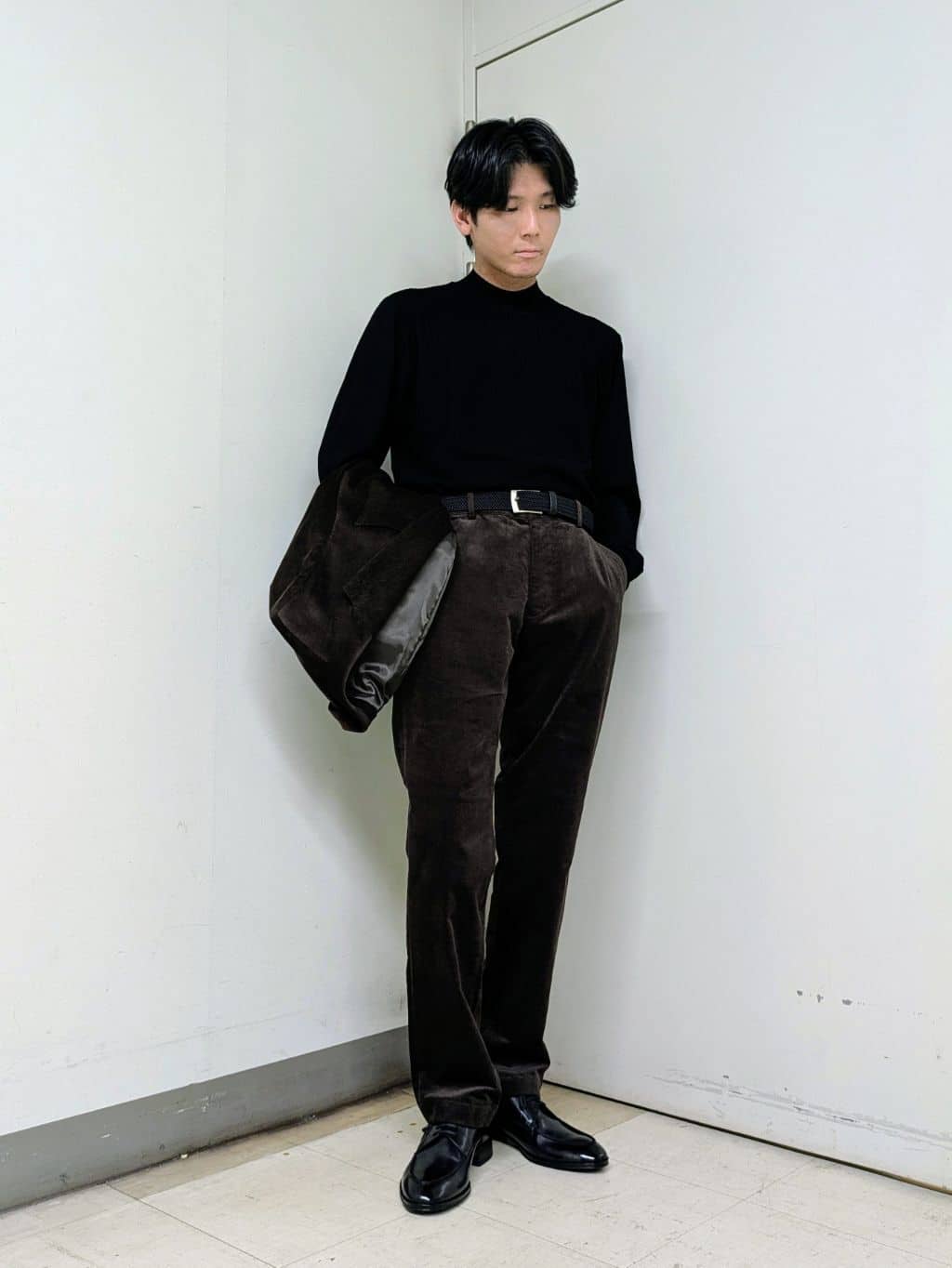 ryoさんの「TAKEO KIKUCHI｜【Sサイズ～】ストレッチコーデュロイ ジャケット」を使ったコーディネート