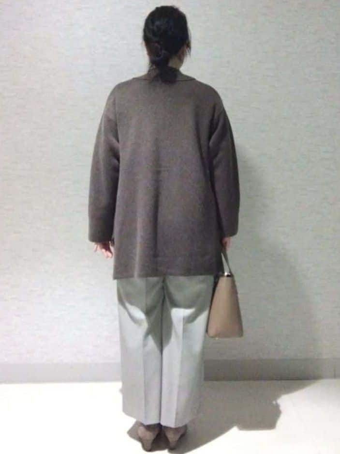 sakoさんの「Reflect｜【さらっと一枚で決まる／重ね着にもおすすめ◎】タックスリーブシャツブラウス」を使ったコーディネート