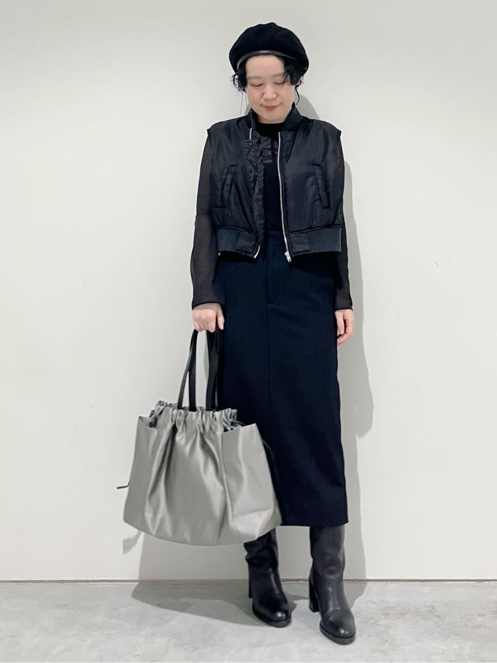 Cさんの「HIROKO HAYASHI｜LUINI SATINE（ルイーニ サティーネ）トートバッグ」を使ったコーディネート
