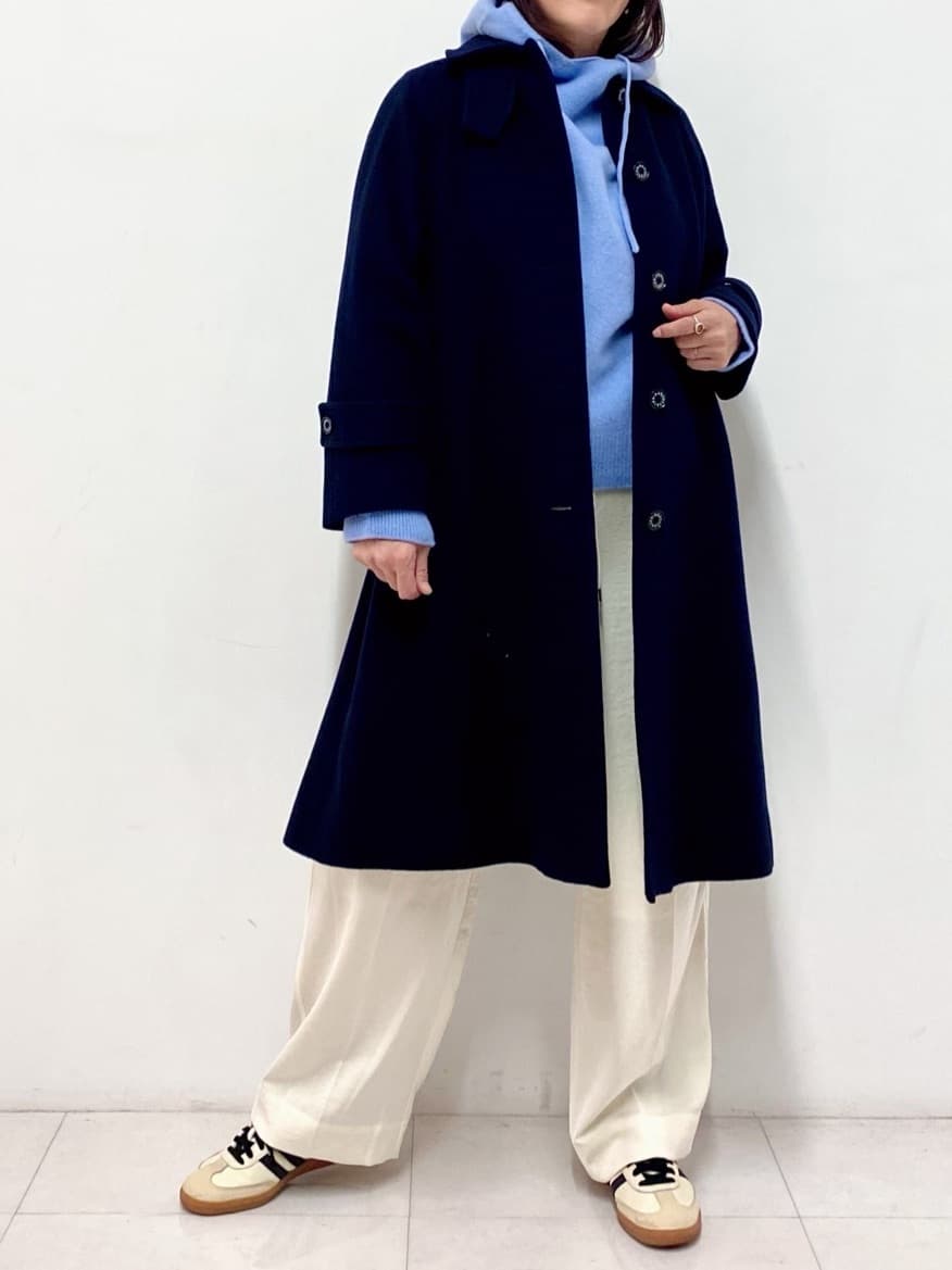 Sawaguchiさんの「DRESSTERIOR｜◆【ウォッシャブル/ウエストゴム】サテンイージーパンツ」を使ったコーディネート