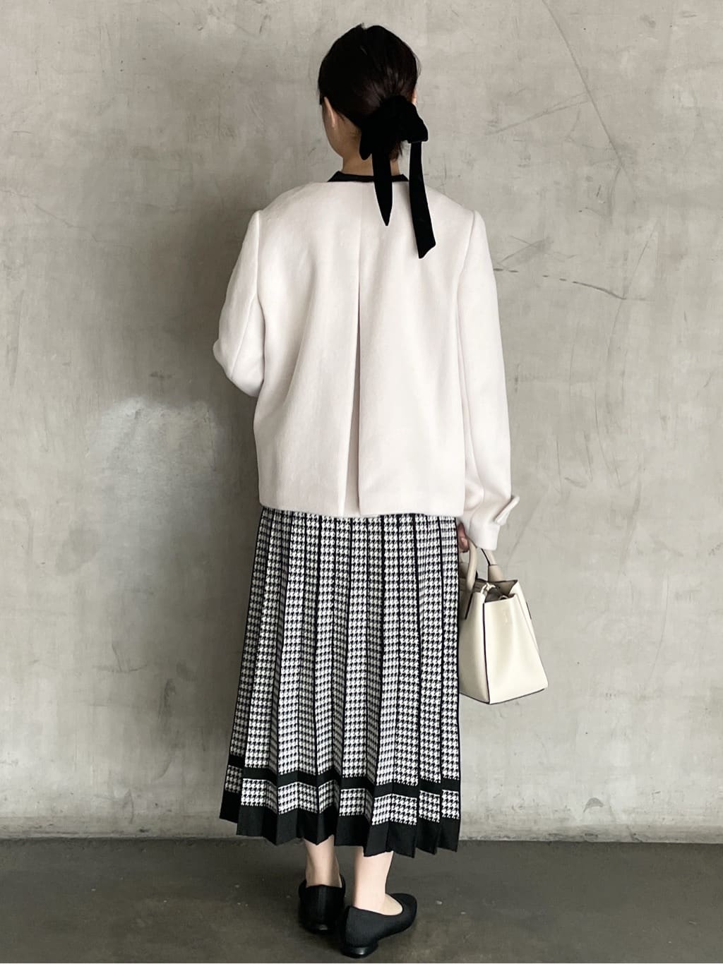 tomokoさんの「OPAQUE.CLIP｜【抗菌防臭加工】ニットフラットパンプス」を使ったコーディネート