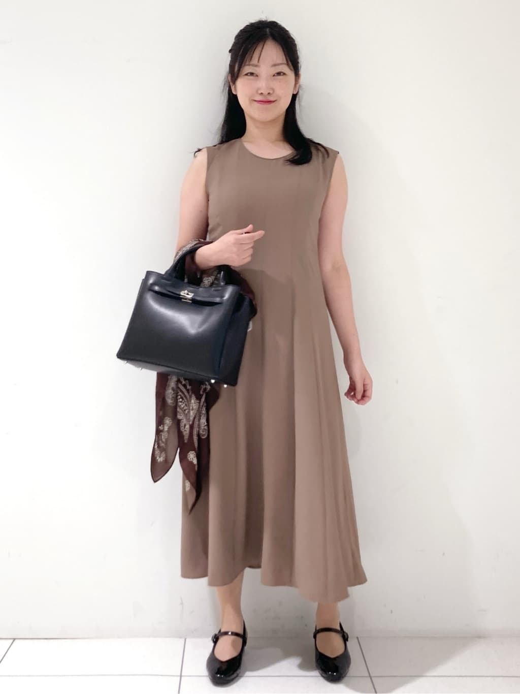 momokoさんの「INDIVI｜【軽く羽織れる！】ダブルジャケット」を使ったコーディネート